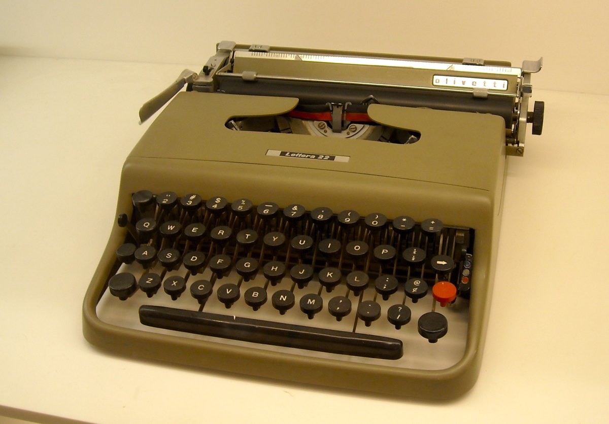 Macchina da scrivere portatile